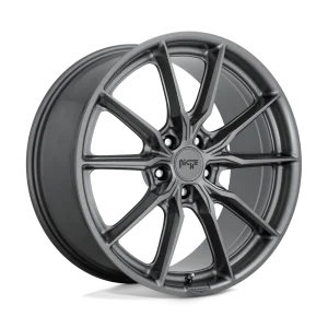 Niche – M239 RAINIER – Gunmetal – 19″x8.5″ 25mm – All weather Wheels – M239198544+25
